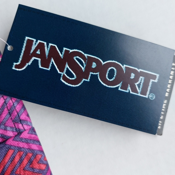 Jansport Superbreak Multi-Diamond Arrows Backpack. NWT - Picture 7 of 12